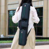 Maxbell Billiards Pool Cue Case Snooker Cue Storage Pouch for Snooker Outdoor Travel Green