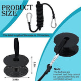 Maxbell Floating Mat Tether Kit Easy to Install Grommet and Tether for Swimming Pool