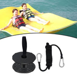 Maxbell Floating Mat Tether Kit Easy to Install Grommet and Tether for Swimming Pool