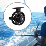 Maxbell Left Hand 0.35mm/100M Powerful with Rocker Speed Ratio 1:1 Raft Fishing Reel Wire Cup 50mm