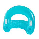 Maxbell Inflatable Pool Floats with Cup Holder Portable Pool Seat for Beach Swimming Blue