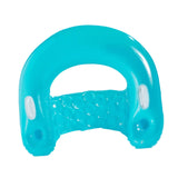 Maxbell Inflatable Pool Floats with Cup Holder Portable Pool Seat for Beach Swimming Blue