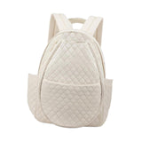 Maxbell Tennis Bag Organizer Portable Outdoor Sports for Tennis/Pickleball/Badminton White