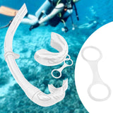 Maxbell Silicone Snorkel Keeper Part Spare Fastener for Snorkeling Scuba Diving Dive
