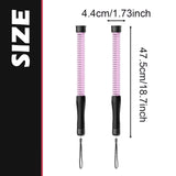 Maxbell Fitness Ropeless Battle Ropes Pair Portable Cardio Versatile Battle Exercise Pink