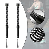 Maxbell Fitness Ropeless Battle Ropes Pair Portable Cardio Versatile Battle Exercise Black