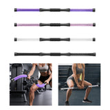 Maxbell 2 Pieces Fitness Ropeless Battle Ropes Tool Comfortable Grip Battle Exercise Purple