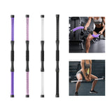 Maxbell 2 Pieces Fitness Ropeless Battle Ropes Tool Comfortable Grip Battle Exercise Purple