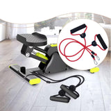 Maxbell Stepper Resistance Bands 1 Pair Practical Premium Portable Fitness Equipment Red