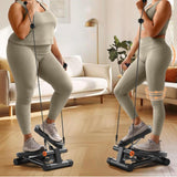 Maxbell Stepper Resistance Bands 1 Pair Practical Premium Portable Fitness Equipment Red