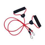 Maxbell Stepper Resistance Bands 1 Pair Practical Premium Portable Fitness Equipment Red