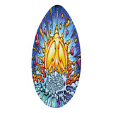 Maxbell Skimboard Standing 30inch Beach Paddle Board for All Skimming Kids Teenagers Energy