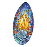 Maxbell Skimboard Standing 30inch Beach Paddle Board for All Skimming Kids Teenagers Energy