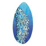 Maxbell Skimboard Standing 30inch Beach Paddle Board for All Skimming Kids Teenagers Wave