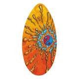 Maxbell Skimboard Standing 30inch Beach Paddle Board for All Skimming Kids Teenagers Colorful