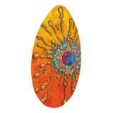 Maxbell Skimboard Standing 30inch Beach Paddle Board for All Skimming Kids Teenagers Colorful