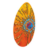 Maxbell Skimboard Standing 30inch Beach Paddle Board for All Skimming Kids Teenagers Colorful