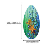 Maxbell 41 inch Skimboard Outdoor Beach Paddle Board for Children All Skimming Teens Fish