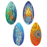 Maxbell 41 inch Skimboard Outdoor Beach Paddle Board for Children All Skimming Teens Fish