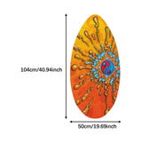 Maxbell 41 inch Skimboard Outdoor Beach Paddle Board for Children All Skimming Teens Colorful