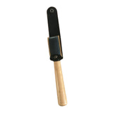 Maxbell Dance Shoes Brush Wood Handle Ballet Ballroom Household with Protector Cover