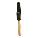Maxbell Dance Shoes Brush Wood Handle Ballet Ballroom Household with Protector Cover