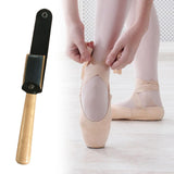 Maxbell Dance Shoes Brush Wood Handle Ballet Ballroom Household with Protector Cover