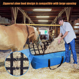 Maxbell Hay Bale Bag Premium Waterproof Hay Bale Storage Bag for Stable Garden Sheep