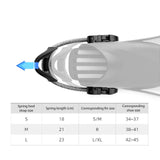 Maxbell Fin Straps Water Sports Outdoor Indoor Replacement Swimming Diving Fin Strap S