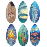 Maxbell Skimboard Beach Toys Lightweight Beach Sand Board for Men Women Adults Teens A