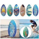Maxbell Skimboard Beach Toys Lightweight Beach Sand Board for Men Women Adults Teens A
