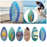 Maxbell Skimboard Beach Toys Lightweight Beach Sand Board for Men Women Adults Teens A