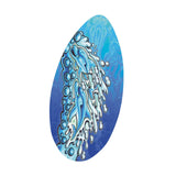 Maxbell Skimboard Beach Toys Lightweight Beach Sand Board for Men Women Adults Teens A