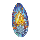 Maxbell Skimboard Beach Toys Lightweight Beach Sand Board for Men Women Adults Teens B