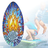 Maxbell Skimboard Beach Toys Lightweight Beach Sand Board for Men Women Adults Teens B