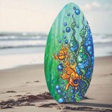 Maxbell Skimboard Beach Toys Lightweight Beach Sand Board for Men Women Adults Teens C