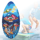 Maxbell Skimboard Beach Toys Lightweight Beach Sand Board for Men Women Adults Teens D