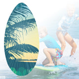 Maxbell Skimboard Beach Toys Lightweight Beach Sand Board for Men Women Adults Teens F