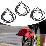 Maxbell Bungee Cord Fixed Tying Rope Portable Bungee Strap for Camping Hiking Biking 100 cm