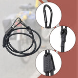 Maxbell Bungee Cord Fixed Tying Rope Portable Bungee Strap for Camping Hiking Biking 100 cm