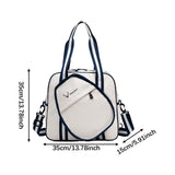 Maxbell Pickleball Backpack Fitness Outdoor for Men and Women Travel Pickle Ball Bag White