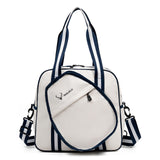 Maxbell Pickleball Backpack Fitness Outdoor for Men and Women Travel Pickle Ball Bag White