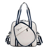 Maxbell Pickleball Backpack Fitness Outdoor for Men and Women Travel Pickle Ball Bag White