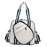 Maxbell Pickleball Backpack Fitness Outdoor for Men and Women Travel Pickle Ball Bag White