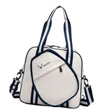 Maxbell Pickleball Backpack Fitness Outdoor for Men and Women Travel Pickle Ball Bag White