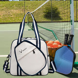 Maxbell Pickleball Backpack Fitness Outdoor for Men and Women Travel Pickle Ball Bag White