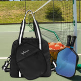 Maxbell Pickleball Backpack Fitness Outdoor for Men and Women Travel Pickle Ball Bag Black