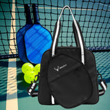Maxbell Pickleball Backpack Fitness Outdoor for Men and Women Travel Pickle Ball Bag Black