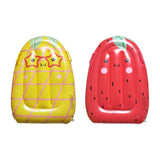 Maxbell Inflatable Pool Float for Children Fruit Pattern Float Board for Summer Lake Red