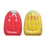 Maxbell Inflatable Pool Float for Children Fruit Pattern Float Board for Summer Lake Red